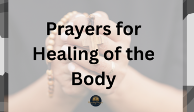 Prayers for Healing of the Body