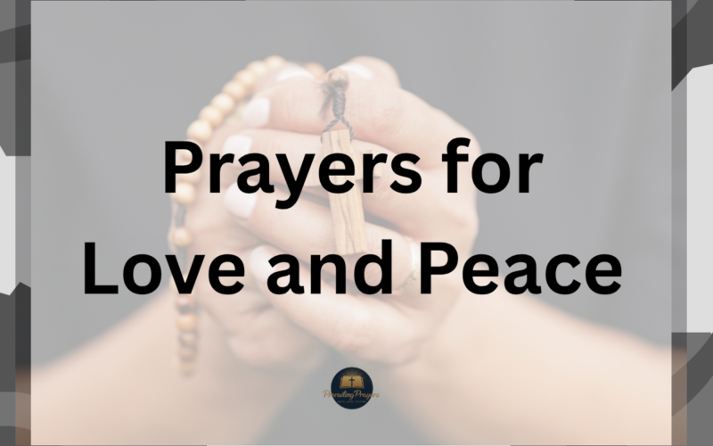 Prayers for Love and Peace