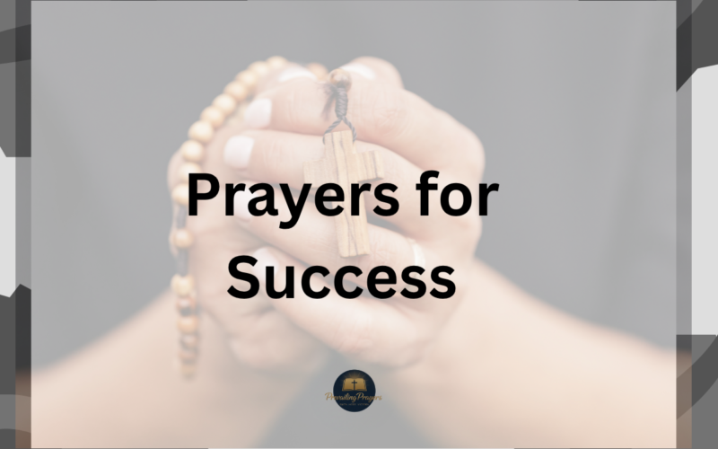 Prayers for Success