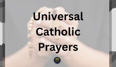 Universal Catholic Prayers