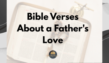 Bible Verses About a Father's Love