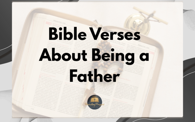 Bible Verses About Being a Father
