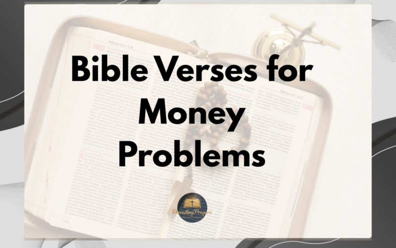 Bible Verses for Money Problems