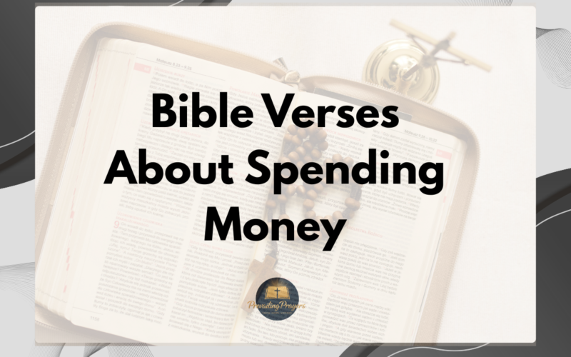 Bible Verses About Spending Money