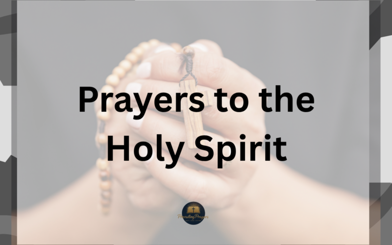 Prayers to the Holy Spirit