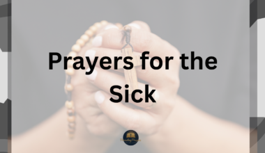 Prayers for the Sick